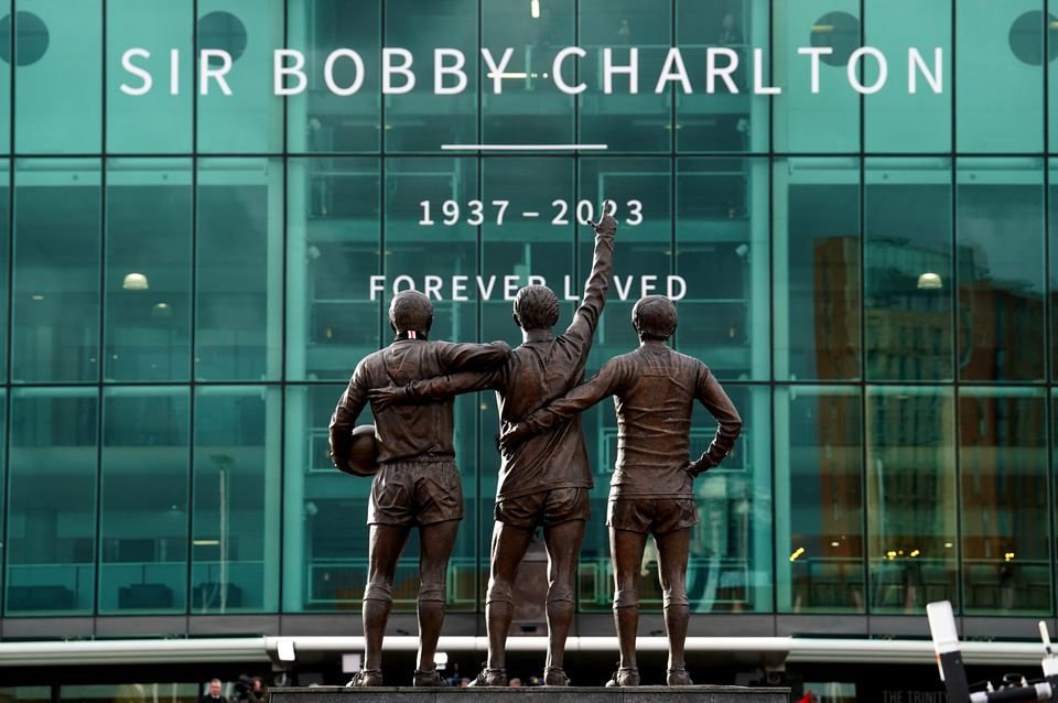 It was a poignant afternoon at Old Trafford (David Davies/PA)