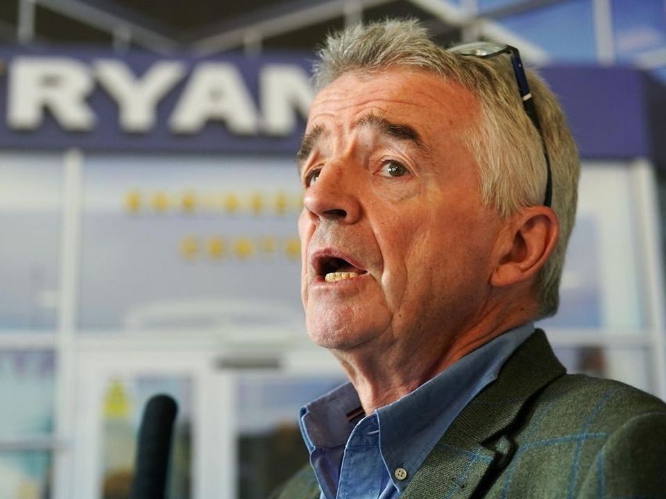 Ryanair CEO Michael O’Leary. Photograph: Brian Lawless/PA