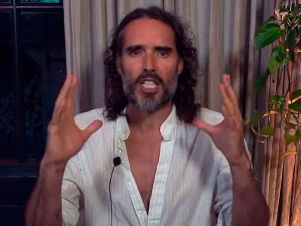 minute clip, posted on YouTube, Rumble and X by Russell Brand where he thanked his supporters for "questioning" the allegations of rape and sexual assault made against him. The